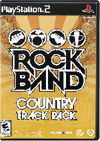 Rock Band Country Track Pack Playstation 2  box art